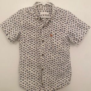 Burberry boys short sleeve shirt